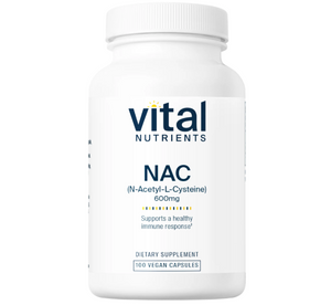 Vital Nutrients N-Acetyl Cysteine (NAC) 600mg