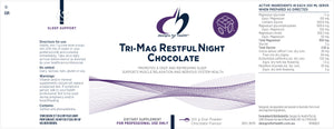 Designs for Health Australia Tri-Mag Night 210 - Restful Night Chocolate