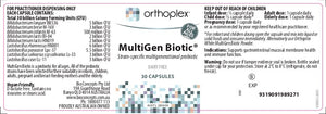 Orthoplex White MultiGen Biotic