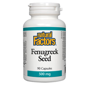 Natural Factors Fenugreek Seed 500mg