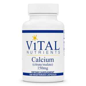 Vital Nutrients Calcium Citrate/Malate 150mg