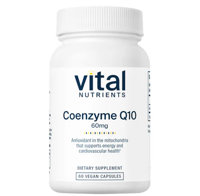 Vital Nutrients Co Enzyme Q 10 60mg