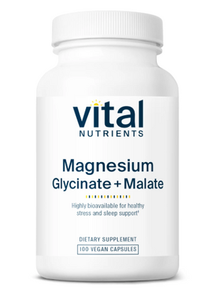 Vital Nutrients Magnesium Glycinate + Malate