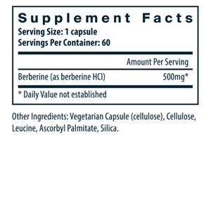 Vital Nutrients Berberine 500mg