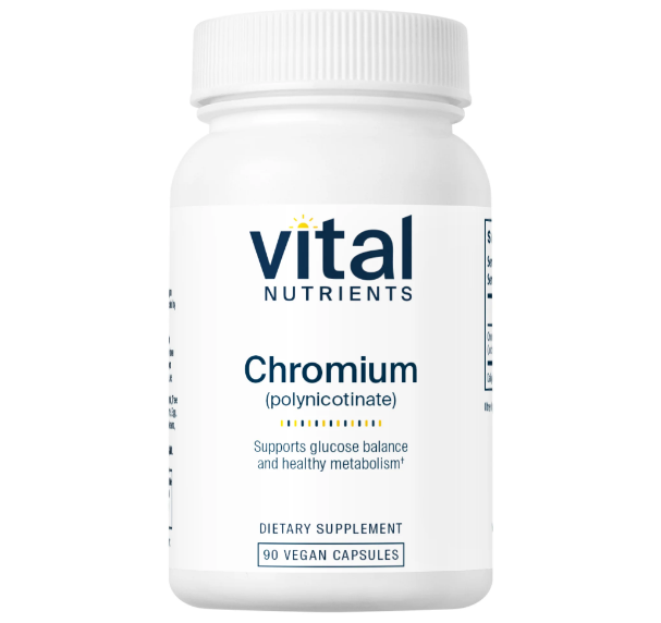 Vital Nutrients Chromium Polynicnitinate 200mcg