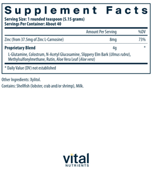 Vital Nutrients GI Repair Powder