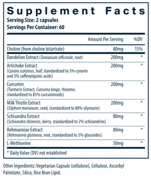 Vital Nutrients Liver Support