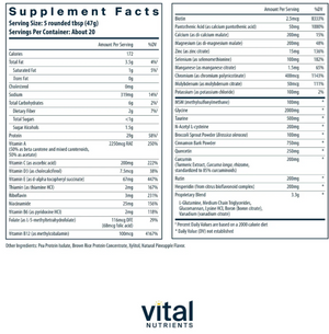 Vital Nutrients Vital Clear Powder