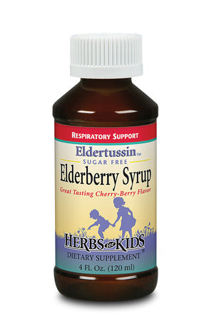 Gaia Herbs for Kids Organic Eldertussin Elderberry Syrup