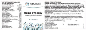 Orthoplex White Heme Synergy