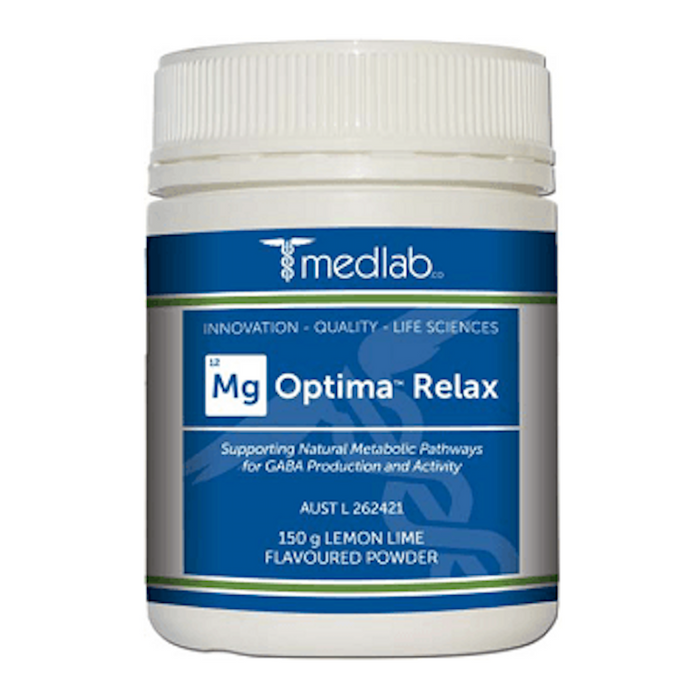 MedLab Mg Optima Relax - Lemon Lime Powder