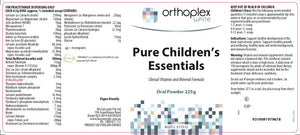 Orthoplex White Pure Children's Essential