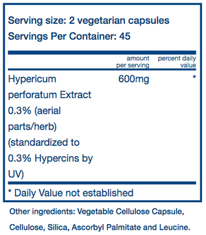 Vital Nutrients Hypericum 0.3% 300mg