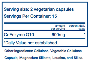 Vital Nutrients Co Enzyme Q 10 300mg