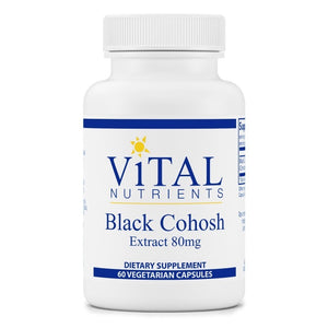 Vital Nutrients Black Cohosh 2.5% 80mg