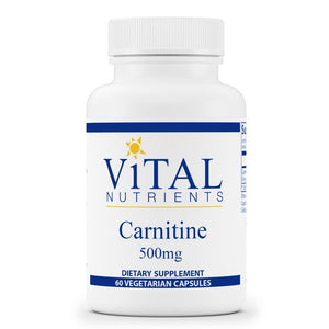 Vital Nutrients Carnitine 500mg