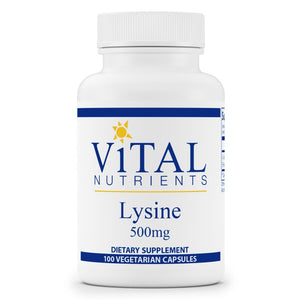 Vital Nutrients Lysine 500mg