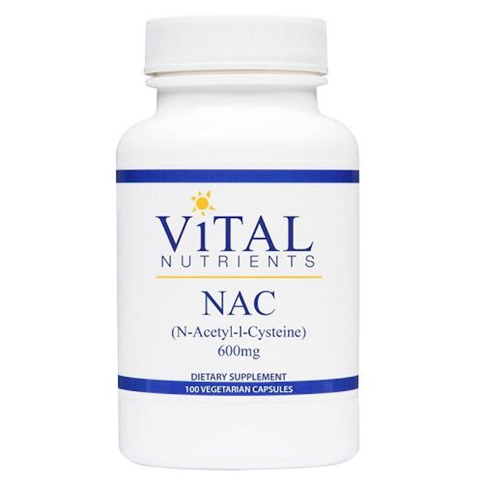 Vital Nutrients N-Acetyl Cysteine (NAC) 600mg