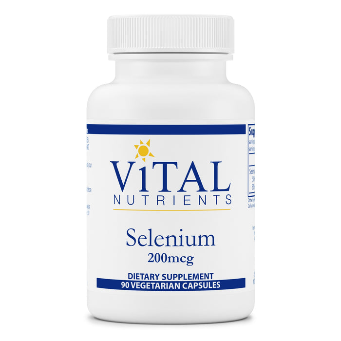 Vital Nutrients Selenium 200mcg
