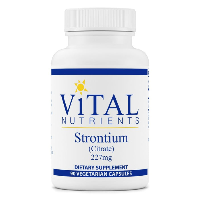 Vital Nutrients Strontium (Citrate) 227mg